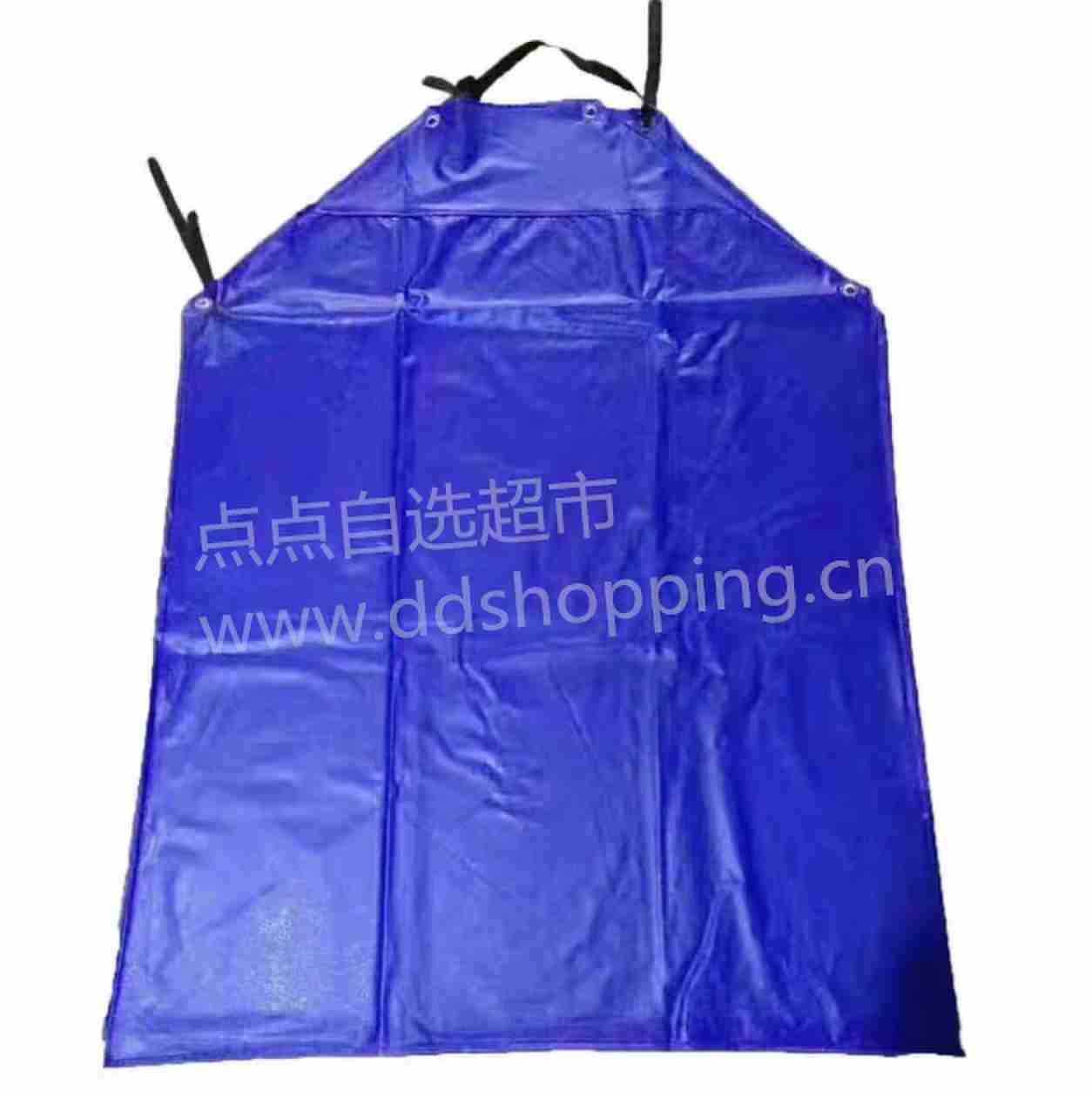 蓝色防水塑料围裙