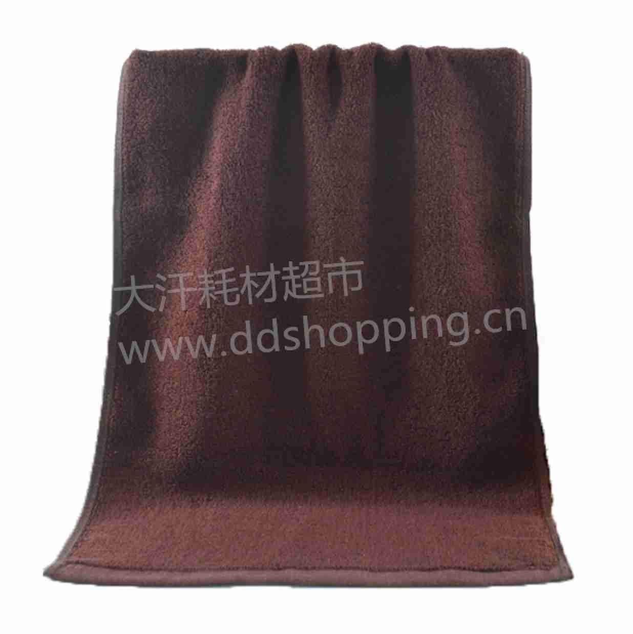 棕色毛巾