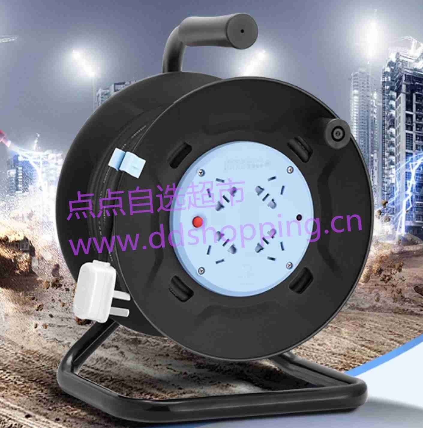公牛插座电源线盘  移动卷线盘